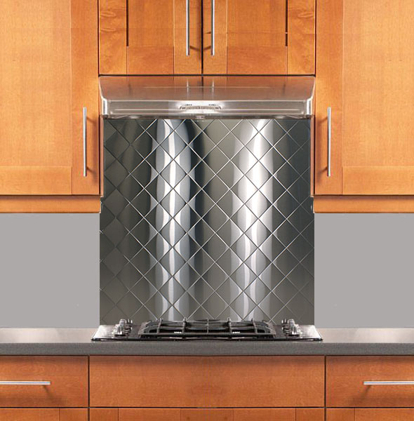 Stainless Supply Stainless Steel Backsplashes