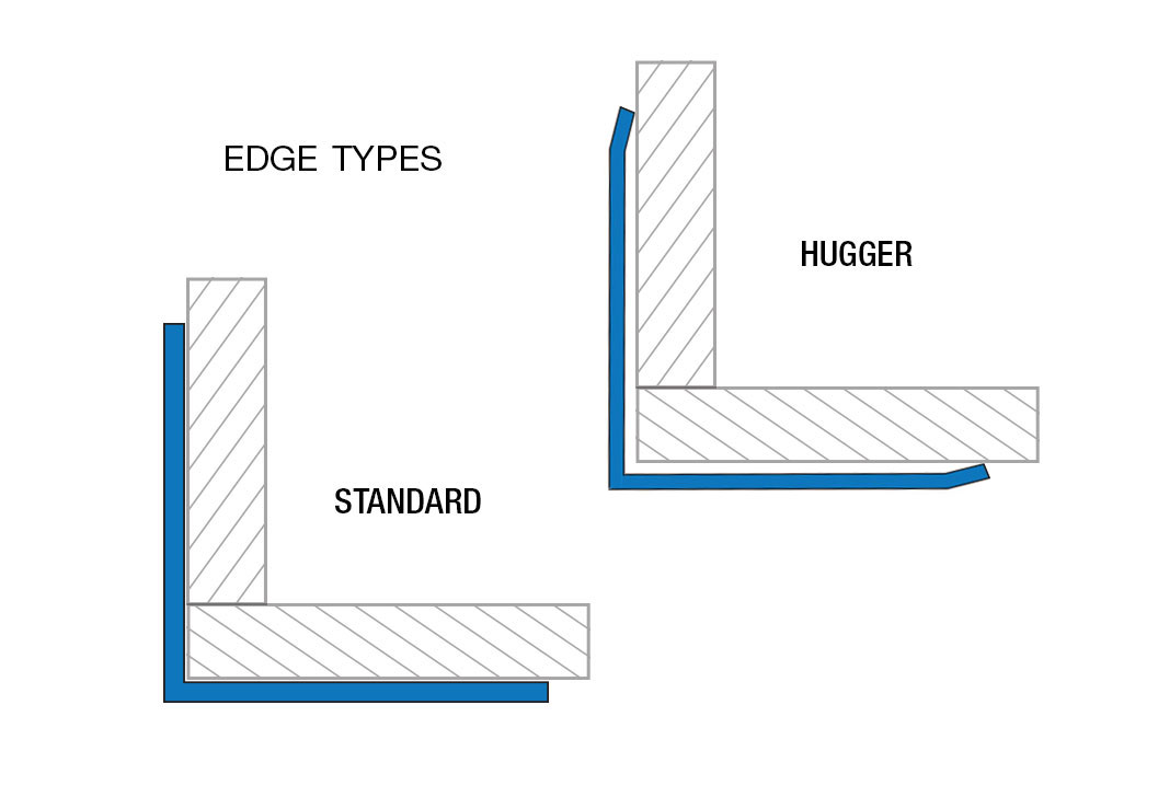 108 x 1.5, 16ga Brushed Stainless Steel Corner Guard