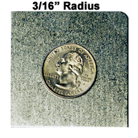 3/16" Radius