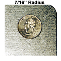 7/16" Radius