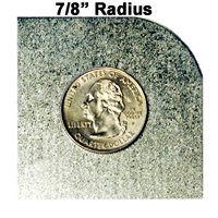 7/8" Radius