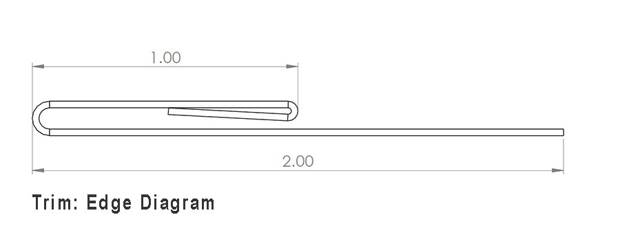 Trim Molding - Edge