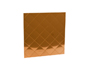 Copper Embossed Pattern - Diamond Quilted