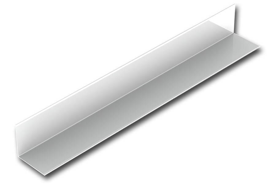 Custom Angle - White Aluminum