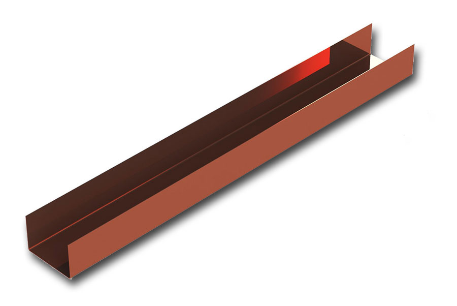 Custom C-Channel - 1/4 Hard Copper