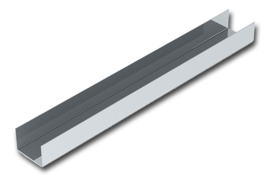 Custom C-Channel - 316L Stainless #8 Mirror