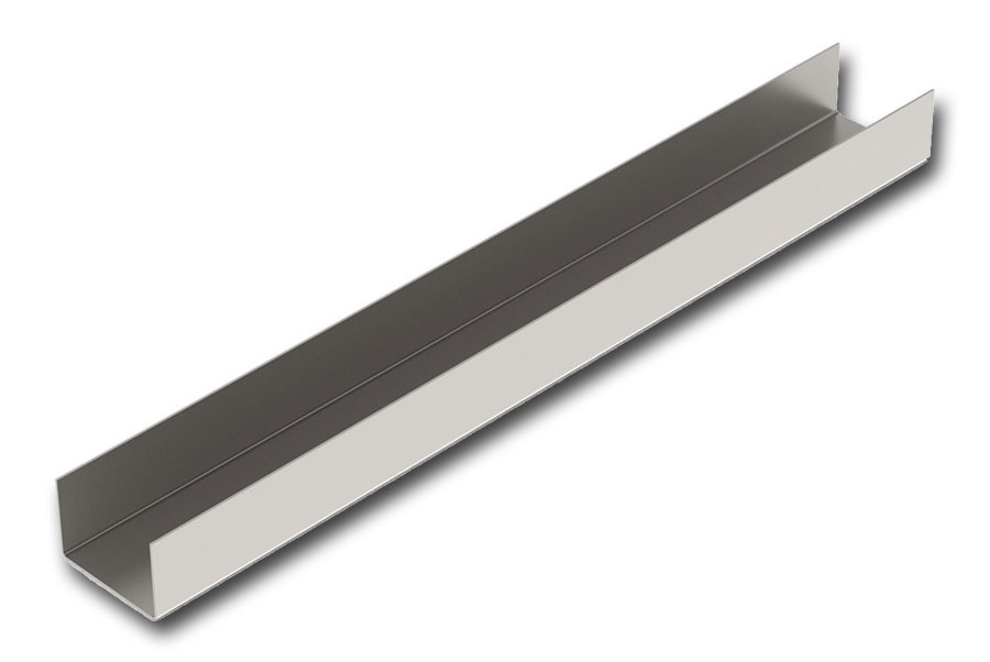 Custom C-Channel - 316L Stainless 2B Finish