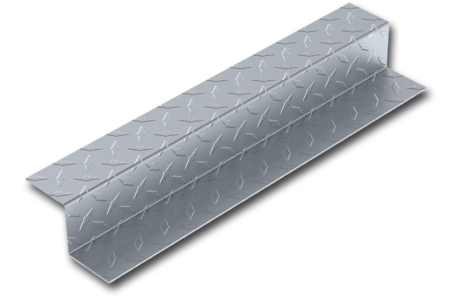 Custom Z-Channel  - Diamond Tread Plate