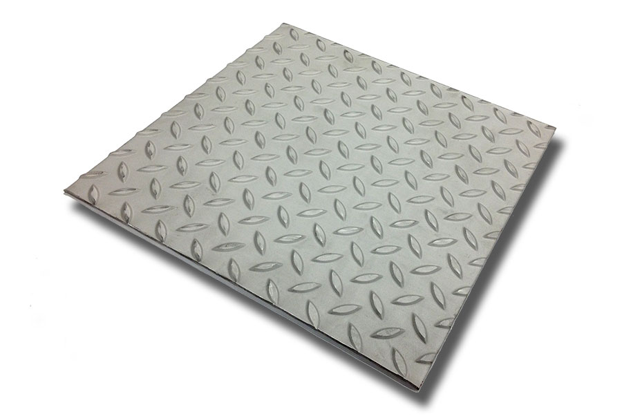 Diamond Plate Steel Sheets - 1/8, 3/16 and 1/4 - Tread Plate