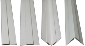 Trim Molding - White Aluminum