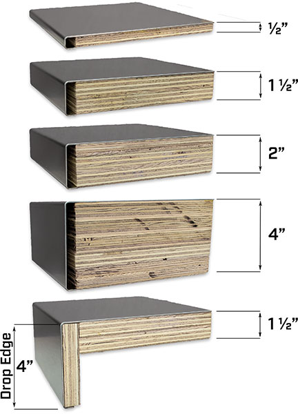 Optional Edge Height
