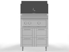 Hestan 4 Drawers Grill